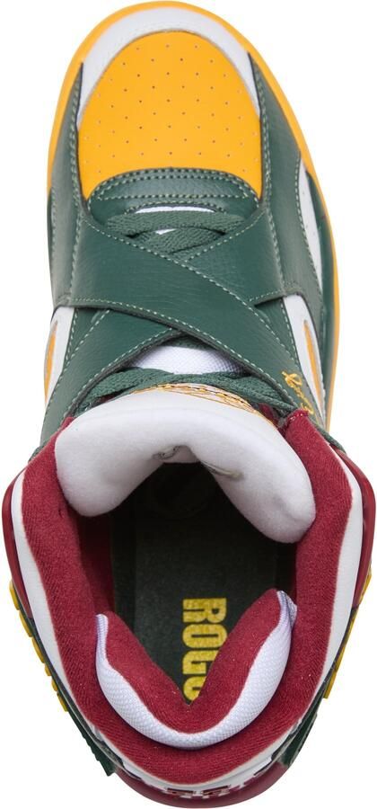 Ewing Sneakers hoog 'Rogue' geel groen kersrood wit - Foto 5