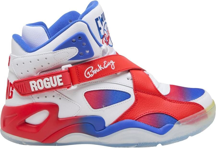 Ewing Sneakers hoog 'Rogue Puerto Rico' blauw rood wit