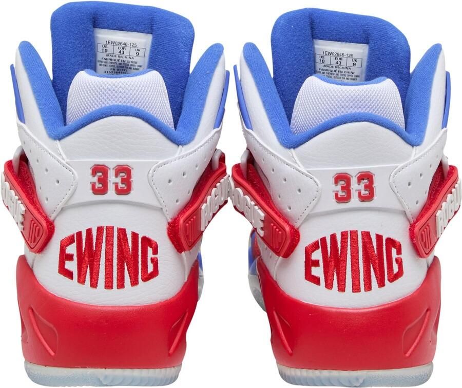 Ewing Sneakers hoog 'Rogue Puerto Rico' blauw rood wit - Foto 2