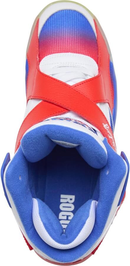 Ewing Sneakers hoog 'Rogue Puerto Rico' blauw rood wit - Foto 5