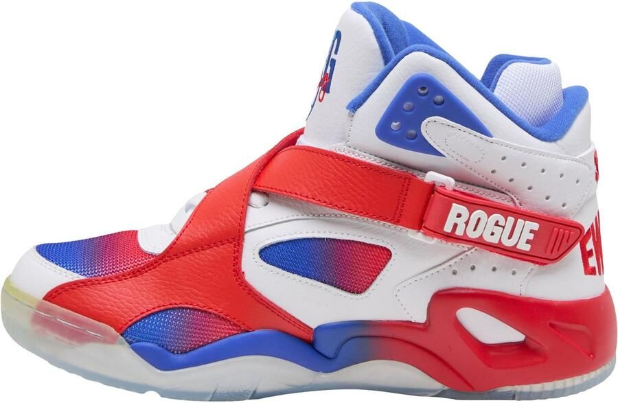 Ewing Sneakers hoog 'Rogue Puerto Rico' blauw rood wit - Foto 4