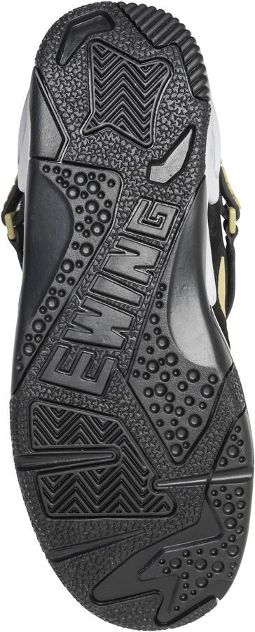 Ewing Sneakers hoog 'Rogue x Andre The Giant' lichtgeel zwart wit - Foto 6