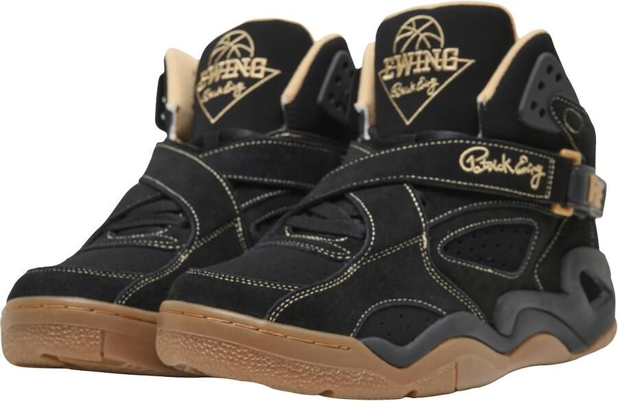 Ewing Sneakers hoog 'Rouge' beige zwart - Foto 3