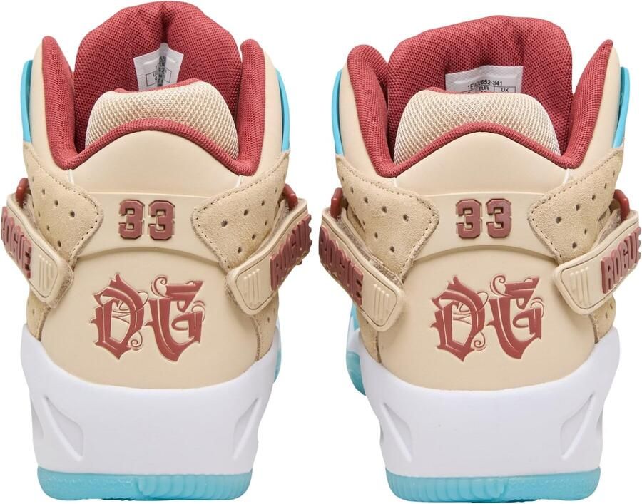 Ewing Sneakers laag 'Rogue' lichtblauw donkergeel rood - Foto 2