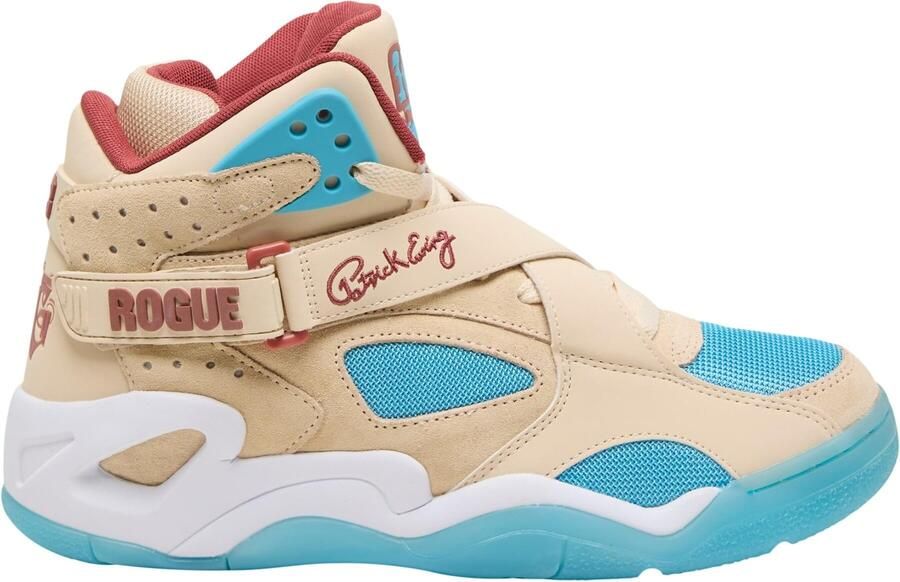 Ewing Sneakers laag 'Rogue' lichtblauw donkergeel rood - Foto 4