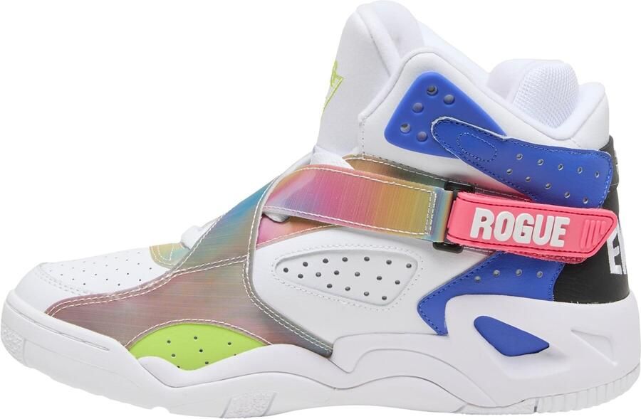 Ewing Sneakers laag 'Rouge 2025' blauw neongroen pink wit