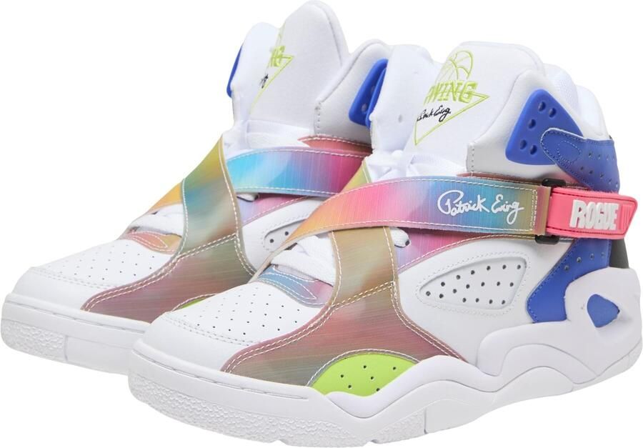 Ewing Sneakers laag 'Rouge 2025' blauw neongroen pink wit - Foto 3