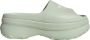 Adidas Adifom Dames Slippers en Sandalen Groen Maat: 36 2 3 Mesh Synthetisch Foot Locker - Thumbnail 9