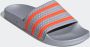 Adidas Originals Adilette Slippers Heren Halo Silver Solar Red Solar Red Heren - Thumbnail 8