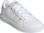 Adidas Sportswear Grand Court 2.0 sneakers wit metallic zilver Imitatieleer 38 2 3 - Thumbnail 185
