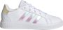 Adidas Sportswear Grand Court 2.0 sneakers wit metallic zilver Imitatieleer 38 2 3 - Thumbnail 186