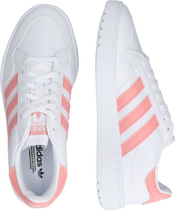 Adidas Originals Team Court C sneakers wit roze - Foto 7