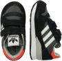 Adidas Originals ZX 500 sneaker grijs zwart wit Jongens Meisjes Leer 20 Sneakers - Thumbnail 6
