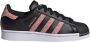 Adidas Originals Superstar sneakers zwart oudroze Leer 38 2 3 - Thumbnail 7