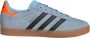 Adidas Originals Gazelle Junior Clear Sky Core Black Solar Orange Clear Sky Core Black Solar Orange - Thumbnail 7