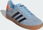 Adidas Originals Gazelle Junior Clear Sky Core Black Solar Orange Clear Sky Core Black Solar Orange - Thumbnail 10