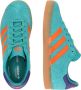 Adidas Originals Gazelle sneakers turquoise oranje - Thumbnail 5