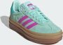 Adidas Originals Gazelle Bold Junior Clear Mint Flash Pink Mint Rush- Clear Mint Flash Pink Mint Rush - Thumbnail 10