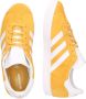 Adidas Originals Gazelle suède sneakers oker wit - Thumbnail 6