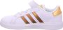 Adidas Sportswear Grand Court Sustainable Lifestyle Court Schoenen met Elastische Veters en Klittenband Kinderen Wit - Thumbnail 14