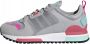 Adidas Originals Zx 700 sneakers grijs zilver roze - Thumbnail 11