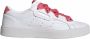 Adidas Originals adidas Sleek W FY6679 Vrouwen Wit Sneakers - Thumbnail 20