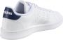 Adidas Advantage Heren Sneakers Ftwr White Dark Blue - Thumbnail 7