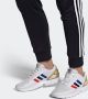 Adidas Originals ZX FLUX Heren Sneakers Sport Casual schoenen Wit FV7918 - Thumbnail 9