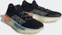 Adidas Sneakers met mesh logo en platformzool Zwart - Thumbnail 9