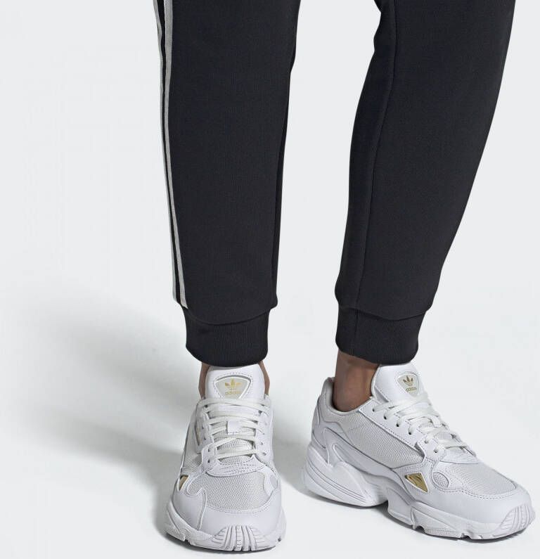 Adidas Falcon W Lage sneakers Leren Sneaker Dames Wit Schoenen