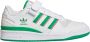 Adidas Cloud White Groen Roze Lage Schoen White Dames - Thumbnail 7