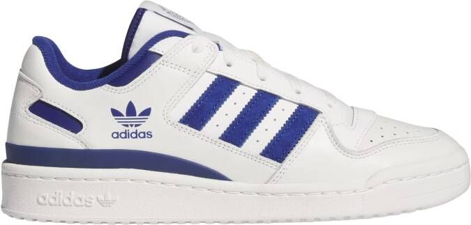 Adidas Originals Witte lage sneakers met leren bovenwerk en rubberen zool  White - Schoenen.nl