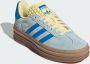 Adidas Originals Gazelle Bold W Sneaker Terrace Schoenen almost blue bright blue almost yellow maat: 37 1 3 beschikbare maaten:37 1 3 38 40 2 3 - Thumbnail 14