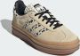 Adidas Gazelle Bold Cream Black Leopard Beige Heren - Thumbnail 8