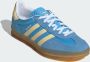 Adidas Originals Gazelle Indoor Dames Semi Blue Burst Almost Yellow Cloud White- Dames Semi Blue Burst Almost Yellow Cloud White - Thumbnail 16