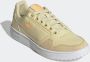 Adidas Ny 90 Unisex Schoenen Beige Leer - Thumbnail 7