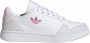 Adidas Originals NY 90 Schoenen Cloud White Solar Red Blue Bird Dames - Thumbnail 7
