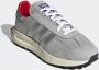 Adidas Retropy Heren Schoenen Grijs Maat: 39 1 3 Leer Foot Locker - Thumbnail 13