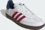 Adidas Originals Samba OG Core White Team Victory Red Night Indigo- Core White Team Victory Red Night Indigo - Thumbnail 8
