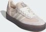 Adidas Originals Beige Leren Sneakers met Rubberen Zool Beige Dames - Thumbnail 23