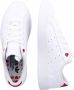 Adidas Stijlvolle lage schoen in Cloud White Scarlet Zwart White Dames - Thumbnail 14
