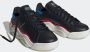 Adidas Zwarte Lage Schoen met Glanzende Versterking Black Dames - Thumbnail 11