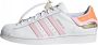 Adidas Originals Superstar Schoenen Cloud White Clear Pink Solar Red Dames - Thumbnail 12