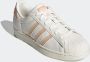 Adidas Originals Superstar sneakers wit ecru lichtoranje - Thumbnail 8