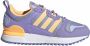 Adidas Paarse Lage Sneaker met Oranje Accents Purple Dames - Thumbnail 9