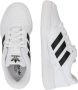 Adidas Originals Team Court 2 Streat sneakers wit zwart Leer 35 1 2 - Thumbnail 6