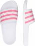 Adidas Witte Slippers 3-Stripes Roze Multicolor - Thumbnail 15