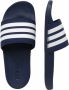 Adidas Adilette Cloudfoam Plus Stripes Man Volwassene Blauw Wit - Thumbnail 9
