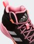 Adidas Cross Em Up 5 kinderen Wide Sportschoenen Volleybal zwart roze - Thumbnail 6
