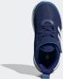 Adidas FortaRun Elastic Lace Top Strap Hardloopschoenen Victory Blue Cloud White Focus Blue - Thumbnail 3